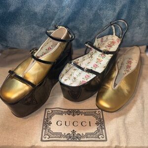 GUCCI PLATFORM SHOES (WEAR 3 WAYS)
